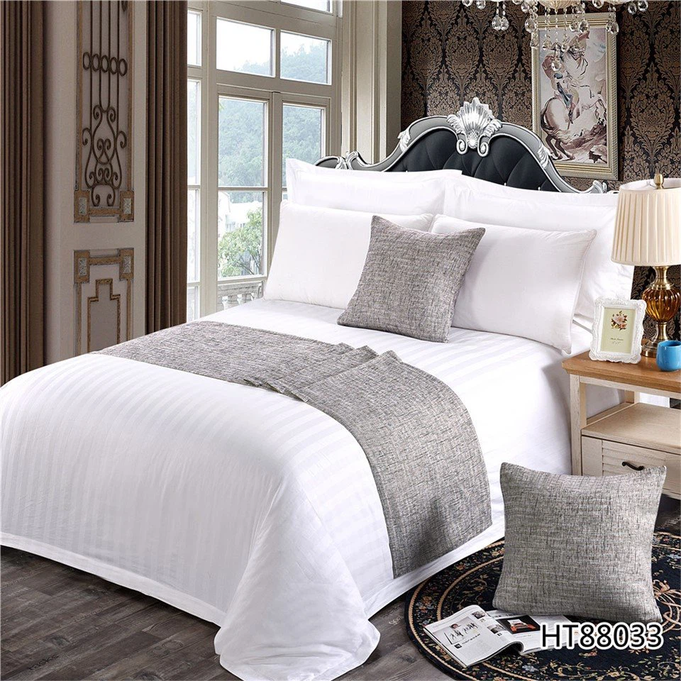 No Fading Hotel Modern Bed Runner